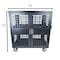 American Hawk Industrial Security Cart 48'' W x 25'' D x 54'' H - Locking Utility Cart With Adjustable Shelf AH1550BLK - alternate 3